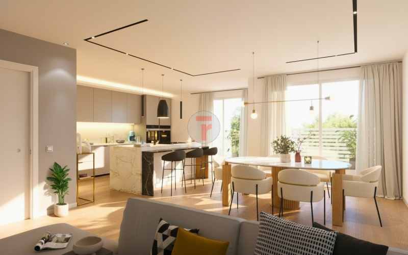 Vivi l’emozione di un attico esclusivo ad Albignasego.

Un luogo dove luce, privacy e design si f...