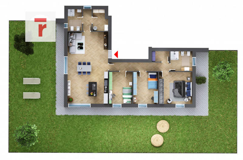 Vivi l’emozione di un attico esclusivo ad Albignasego.

Un luogo dove luce, privacy e design si f...