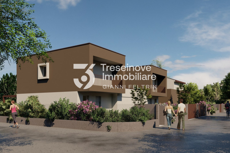 (Per INFO Feltrin ing. Gianni 3288349492) Proponiamo in vendita a Castagnole di Paese bifamiliare...