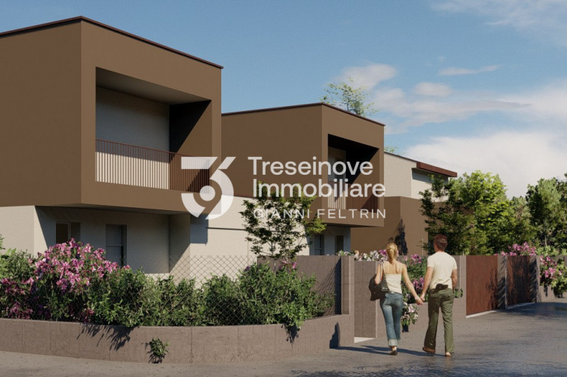 (Per INFO Feltrin ing. Gianni 3288349492) Proponiamo in vendita a Castagnole di Paese bifamiliare...