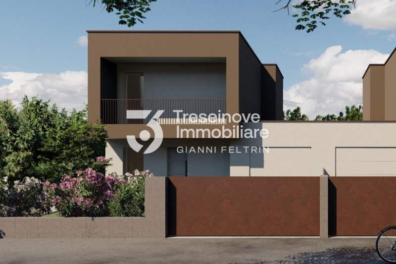 (Per INFO Feltrin ing. Gianni 3288349492) Proponiamo in vendita a Castagnole di Paese bifamiliare...