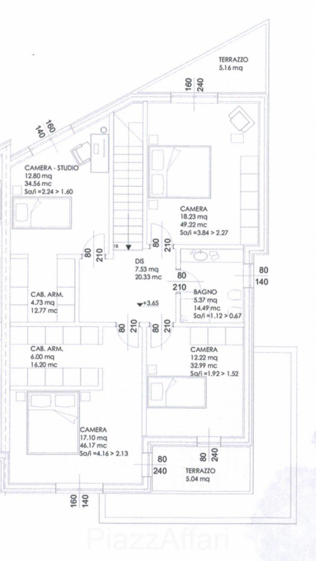 Bifamiliare in zona centralissima di Brugine. 
La stessa, rigorosamente edificata con le migliori...