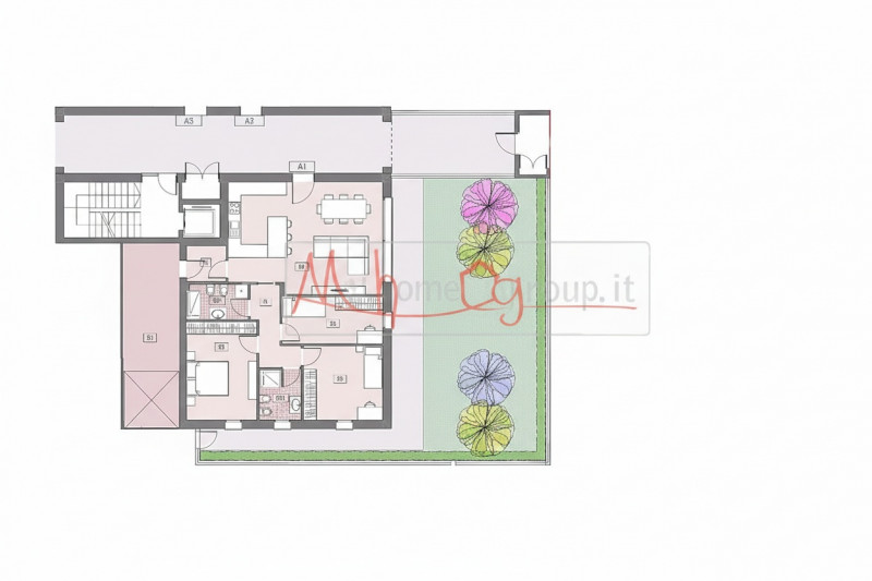 TENCAROLA - (Rif.A632-s) - Esclusivo appartamento quadrilocale al piano terra all’interno di una ...