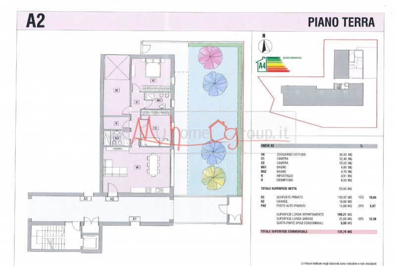 TENCAROLA - (Rif.A632-s) - All'interno del quartiere Tencarola, moderno appartamento trilocale al...