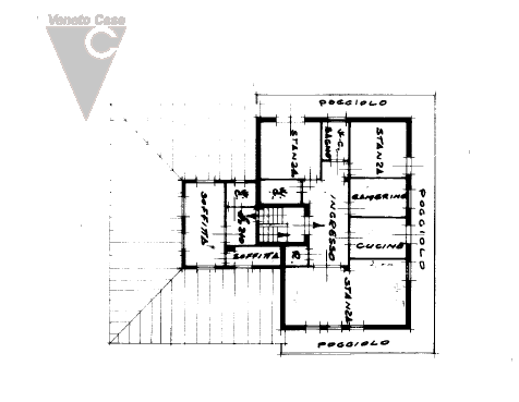 PONTE DI BRENTA - 3 CAMERE ULTIMO PIANO 
Nel cuore di Ponte di Brenta, proponiamo in vendita un a...