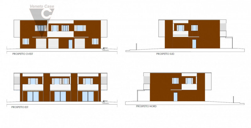 Alle porte del centro di Legnaro, su nuovo quartiere residenziale in via di edificazione, proponi...