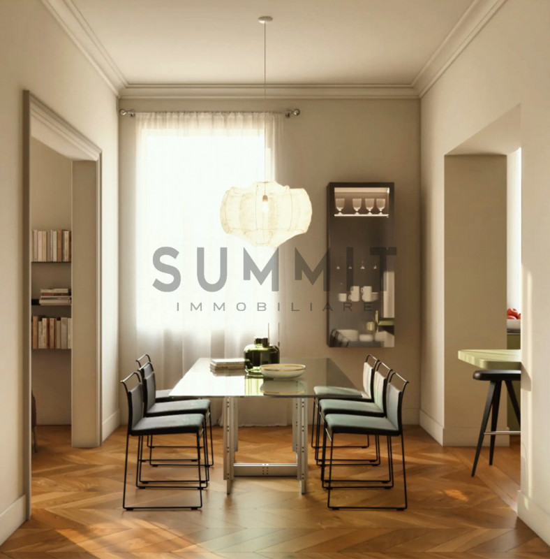 SCHIO - Quartiere A. Rossi: stupendo appartamento TRICAMERE di mq. 195 da ristrutturare, sviluppa...