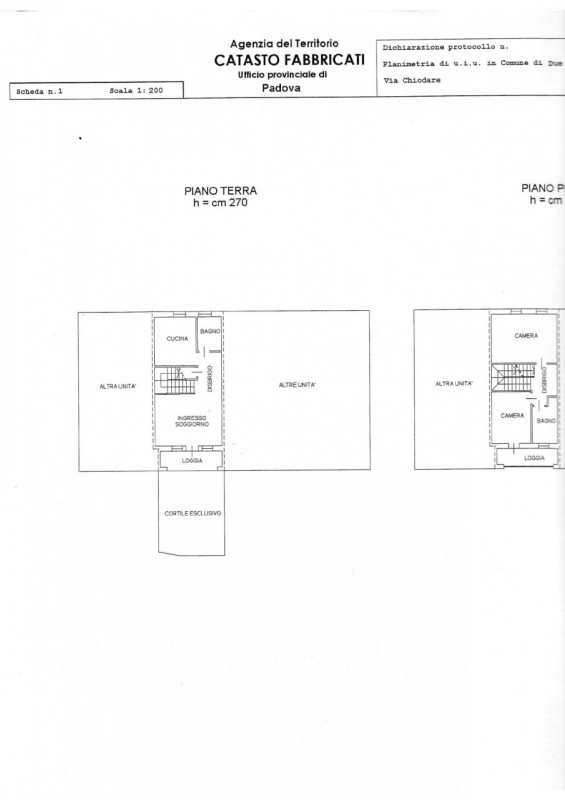 Splendida casa a schiera centrale situata nel cuore di Due Carrare, un Comune caratterizzato da u...