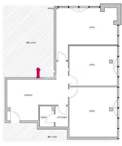 MELLAREDO DI PIANIGA ampio e luminoso UFFICIO. L’immobile si trova al primo piano all’interno di ...