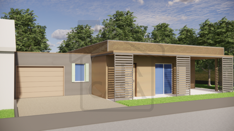 MONTEGROTTO TERME - Casa singola accostata di nuova costruzione, in tranquilla zona residenziale,...