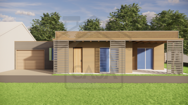 MONTEGROTTO TERME - Casa singola accostata di nuova costruzione, in tranquilla zona residenziale,...