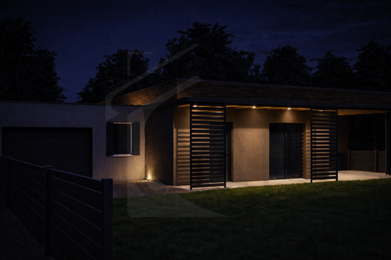 MONTEGROTTO TERME - Casa singola accostata di nuova costruzione, in tranquilla zona residenziale,...