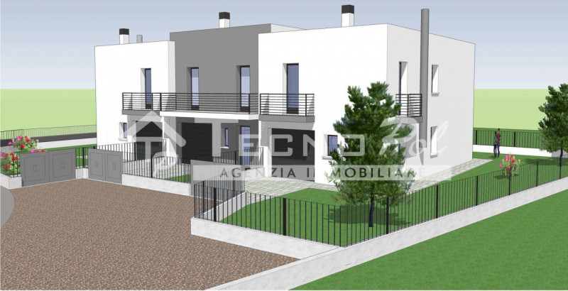 Nel comune di Loreggia proponiamo in costruzione trifamiliare composta da tre unità a schiera ind...
