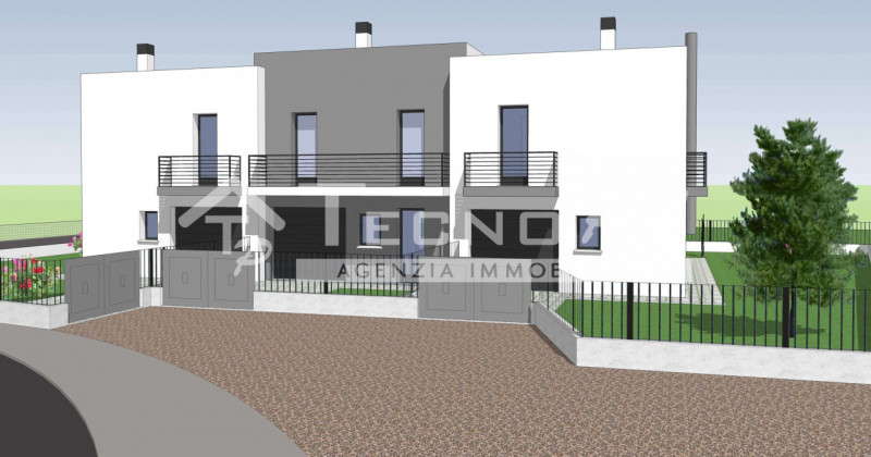 Nel comune di Loreggia proponiamo in costruzione trifamiliare composta da tre unità a schiera ind...