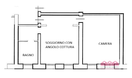 ZONA SAN BORTOLO: BILOCALE ARREDATO IN POSIZIONE COMODA AL CENTRO. COMPOSTO DA SOGGIORNO CON ANGO...