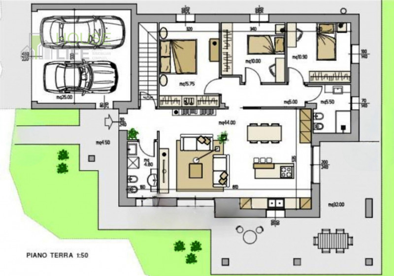 MONTE DI MALO – Loc. Priabona: A soli 10 minuti da Malo, villetta indipendente in costruzione sit...