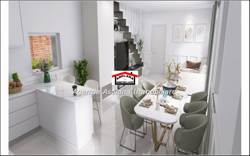 A Casella d’Asolo in posizione centrale e comoda a tutti i servizi vendesi appartamenti 3 camere ...