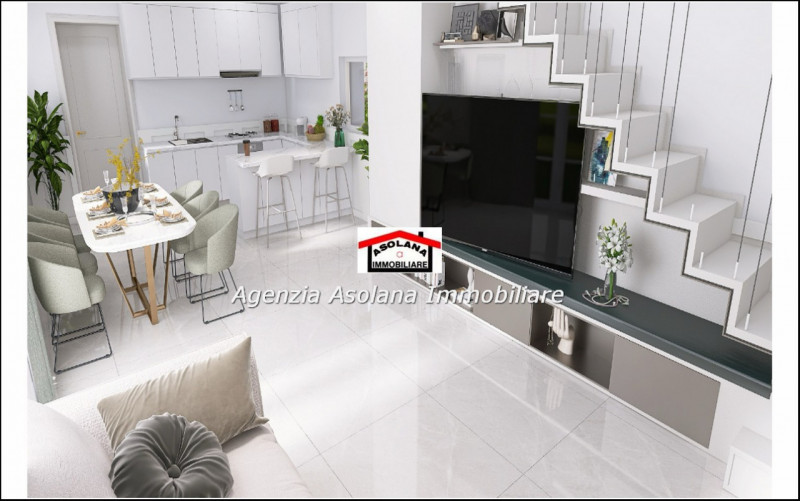 A Casella d’Asolo in posizione centrale e comoda a tutti i servizi vendesi appartamenti 3 camere ...