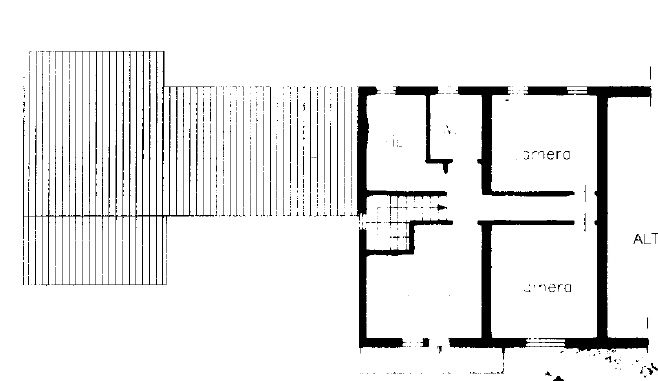 COMPOSIZIONE:
Proponiamo porzione di bifamiliare rivolta verso un'ampia zona verde con cortile e ...