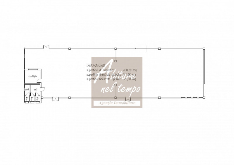 TEZZE SUL BRENTA (VI)

Proponiamo in locazione capannone categoria D/1 di 410 m² con altezza sott...