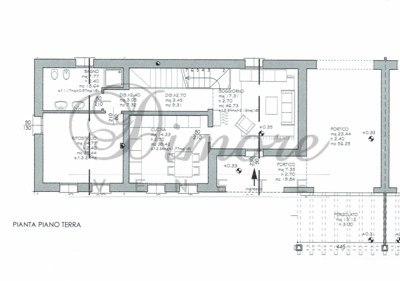 VILLANOVA DI CAMPOSAMPIERO: PORZIONE DI BIFAMILIARE AL GREZZO
A Murelle di Villanova di Camposamp...