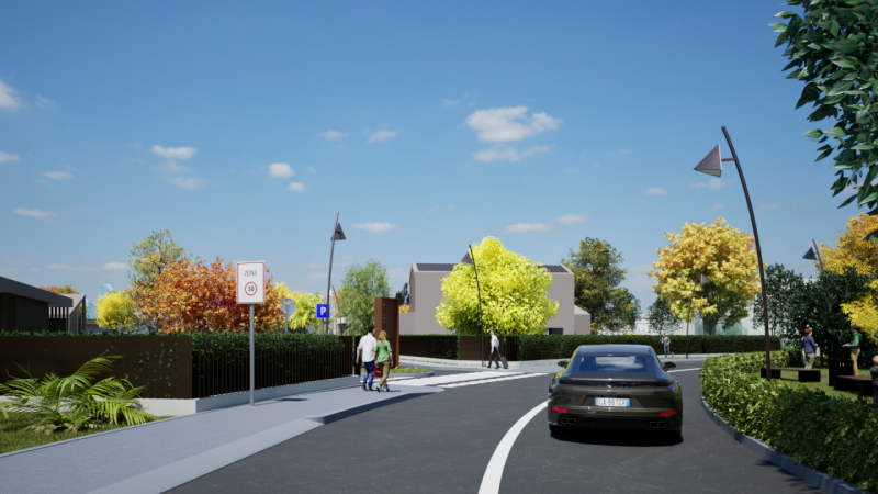 Park Side – Area Prestige | Lotti Edificabili per Ville Singole o Bifamiliari/Trifamiliari– Cadon...