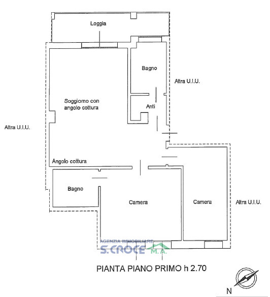 Nelle immediate vicinanze del centro di Abano Terme proponiamo in vendita un appartamento al prim...