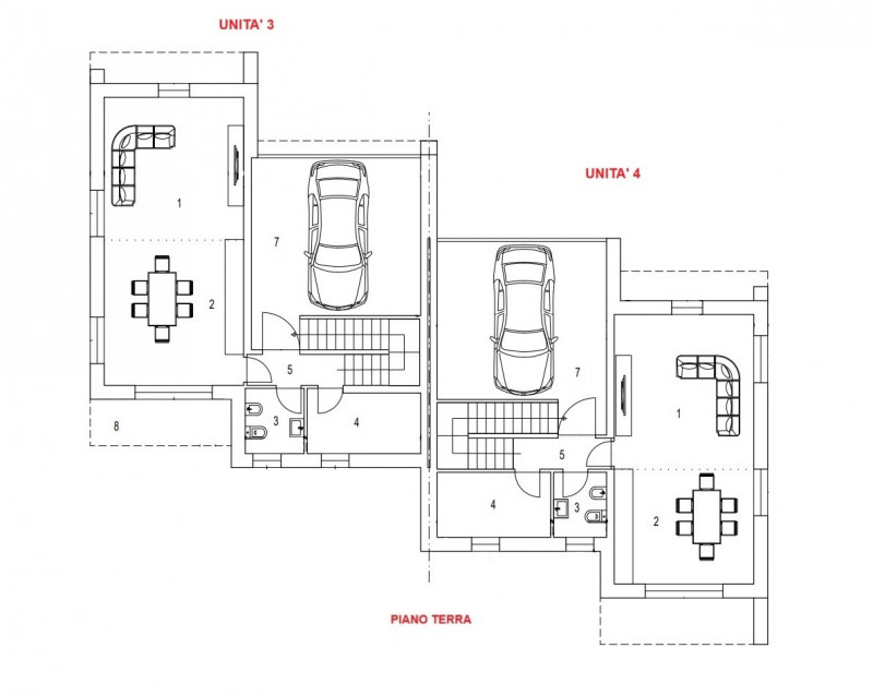 ABITAZIONE AFFIANCATA IN CLASSE A4 IN COSTRUZIONE A VICENZA NORD - CON GARAGE E GIARDINO - RIF. 8...