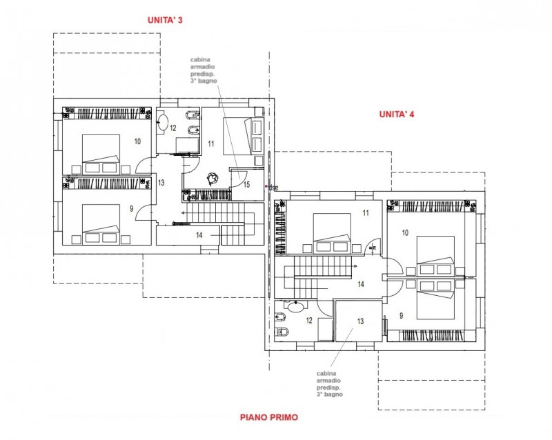 ABITAZIONE AFFIANCATA IN CLASSE A4 IN COSTRUZIONE A VICENZA NORD - CON GARAGE E GIARDINO - RIF. 8...