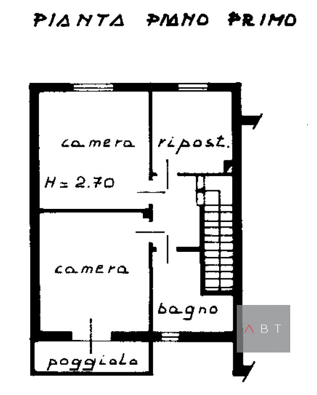 Porzione di quadrifamiliare di testa composta di: ingesso, soggiorno-pranzo, cucinino, centrale t...