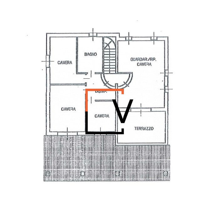 V393 - Proponiamo in vendita, esclusiva villa SINGOLA di ampie dimensioni in condizioni PARI AL N...