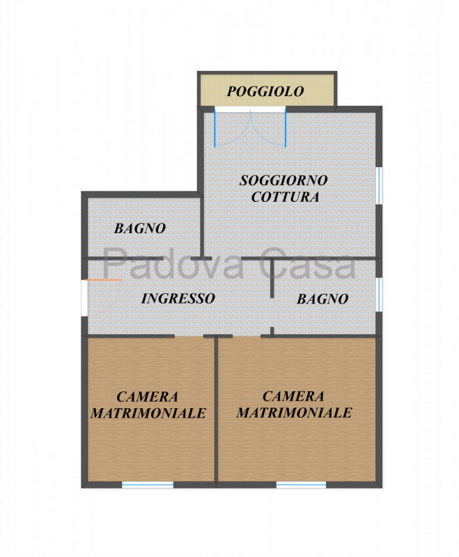 Nel cuore del quartiere di Pontevigodarzere, inserito in palazzina ben tenuta di poche unità abit...