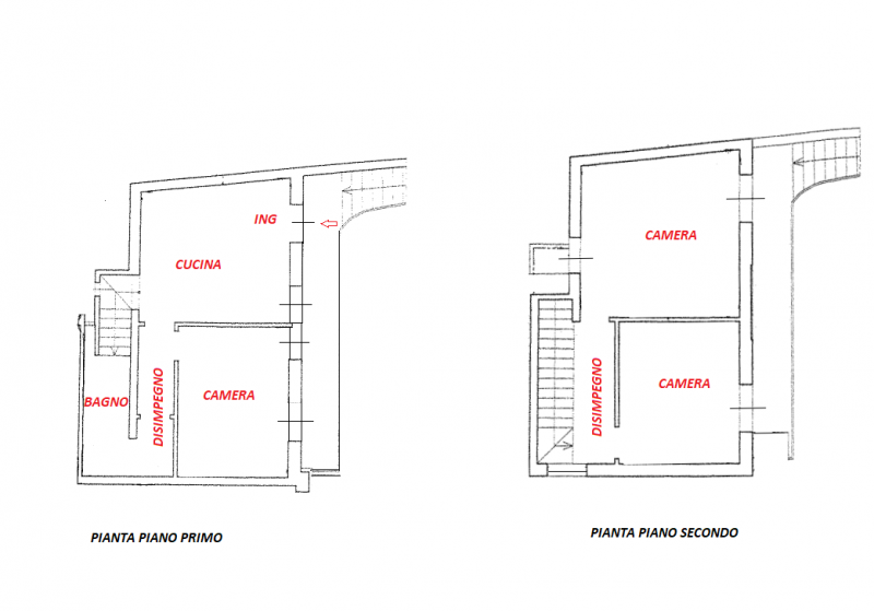 CESSIONE DI NUDA PROPRIETA': IMMOBILE DA RISTRUTTURARE A DUE PASSI DALLA CITTA' - EURO 230.000 - ...