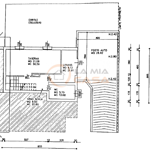 BOVOLENTA loc. BRUSADURE: Porzione di trifamiliare di testa situata in zona tranquilla e in quart...