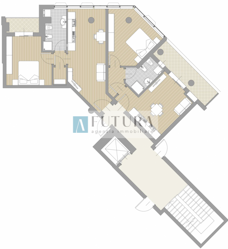 Proponiamo in vendita dei raffinati mini appartamenti di circa 60/70 mq, situati in una zona resi...