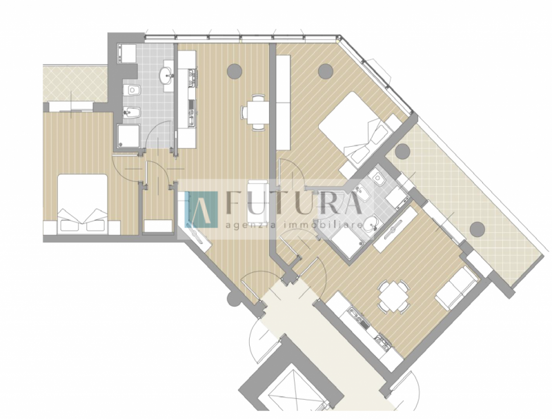 Proponiamo in vendita dei raffinati mini appartamenti di circa 60/70 mq, situati in una zona resi...