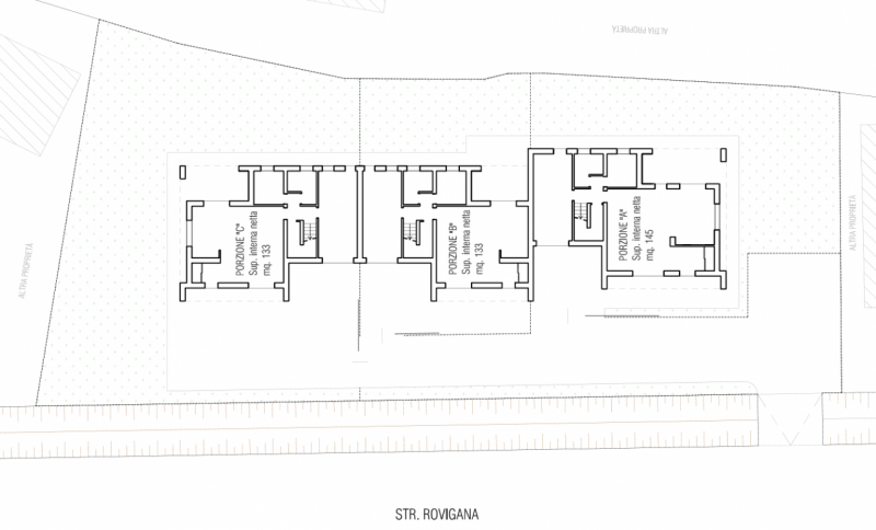 Vendesi a Monselice, località San Bortolo, lotto di terreno edificabile di circa 1.500 mq (volume...