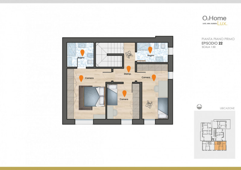 A cinque minuti da Vicenza Nord, all'interno di una piccola palazzina che ospita solo 8 unità ven...