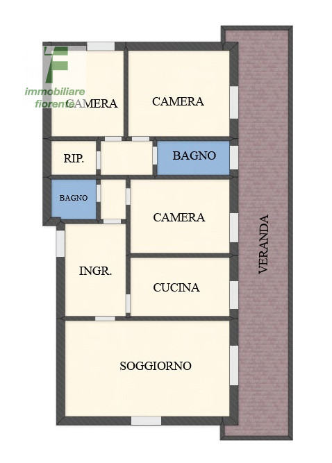 In QUARTIERE RESIDENZIALE...CON FERMATA DELL'AUTOBUS A 20 METRI...PANORAMICO APPARTAMENTO DI AMPI...