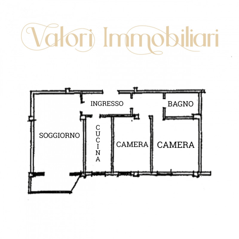 Al quinto e ultimo piano di una palazzina con ascensore, proponiamo in vendita un ampio appartame...