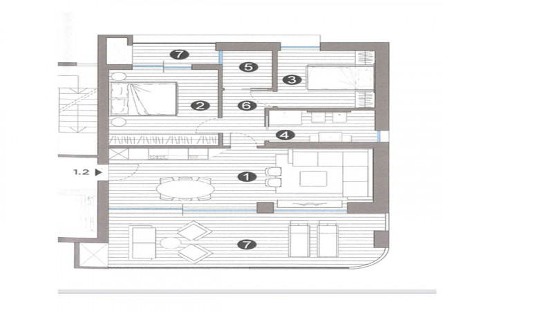 Appartamento al terzo piano di una nuova costruzione tra Piazza Brescia e Drago, in una delle are...
