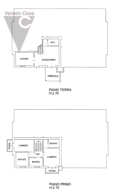A Piovega di Piove di Sacco è in vendita una porzione di quadrifamiliare di recente costruzione s...