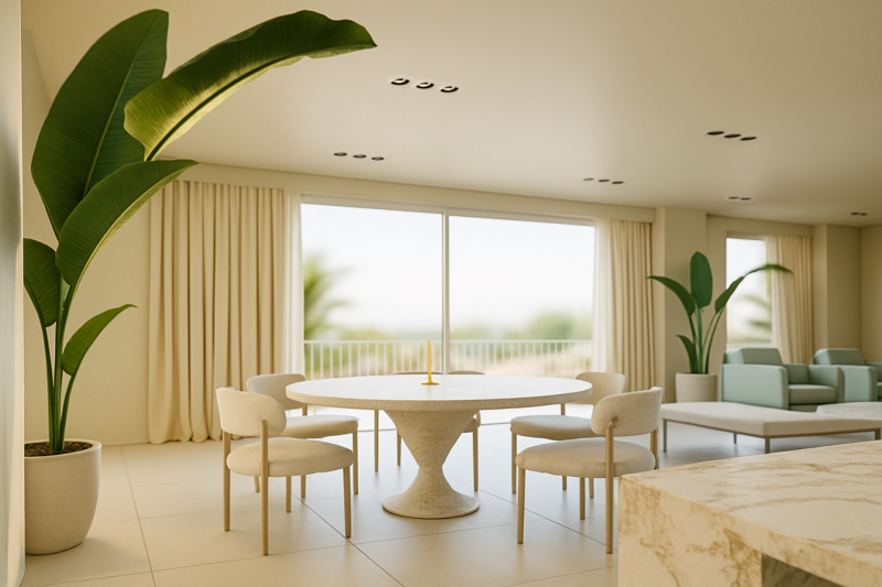 Nuova costruzione tra Piazza Brescia e Drago, un attico esclusivo vista mare e laguna, dove il ci...