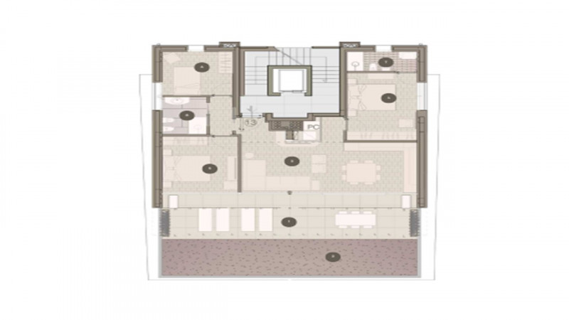 In una nuova costruzione vicino a Piazza Milano, una delle zone più ricercate e luminose di Jesol...