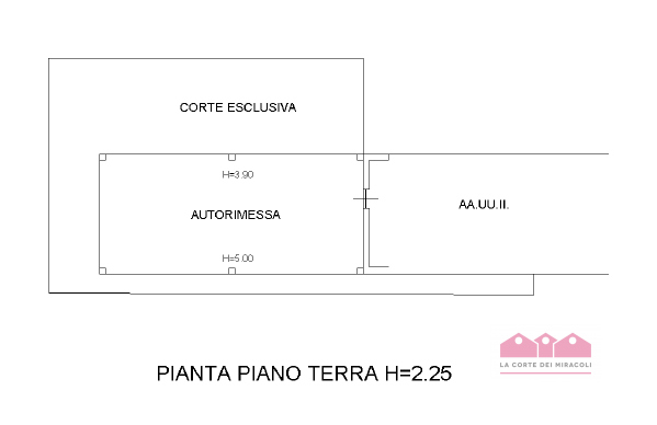 RETTORGOLE: PIANO TERRA IN TRIFAMILIARE, SOGGIORNO, PORTICO, CUCINA ABITABILE, TRE CAMERE, DUE BA...