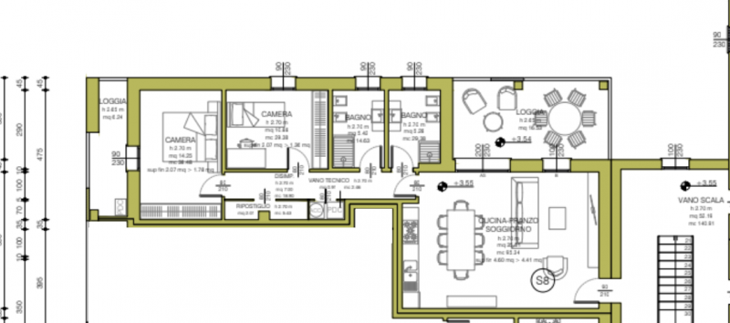 VIGONZA – CENTRO - APPARTAMENTO DI NUOVA COSTRUZIONE CON 2 CAMERE, TERRAZZO ABITABILE E GENEROSE ...