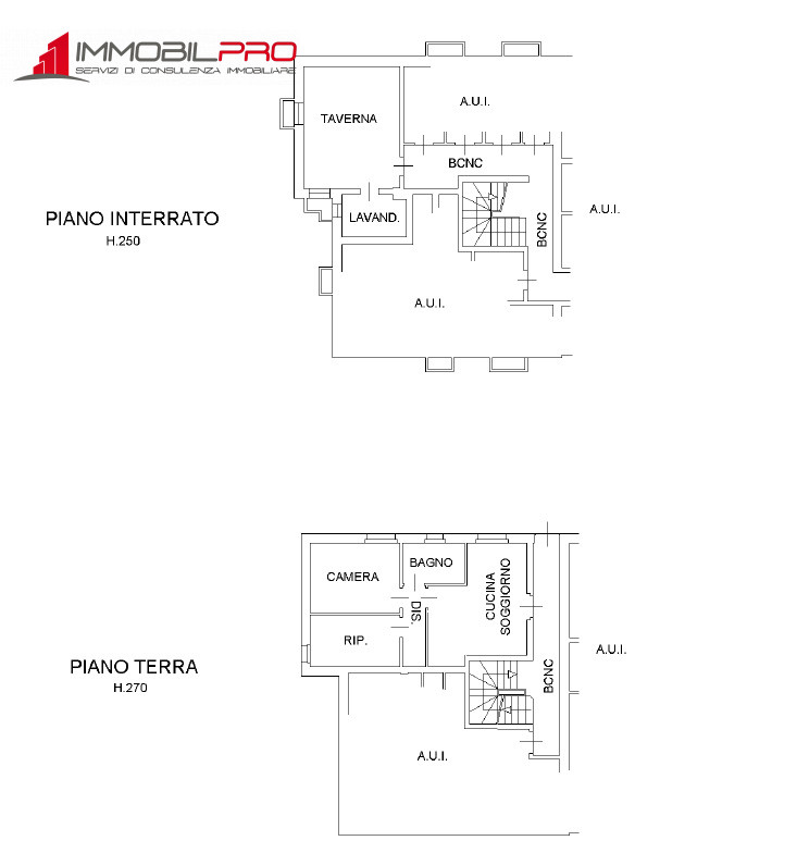 Proponiamo midi appartamento al piano terra con taverna e lavanderia nell'interrato, in contesto ...