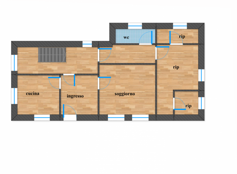ALBIGNASEGO San Tommaso vendesi casa degli anni '50 da ristrutturare completamente su due livelli...