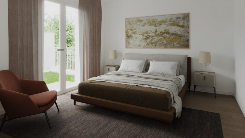 Splendido appartamento NUOVO al piano terra, situato in un complesso di sole quattro unità abitat...