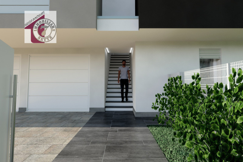 Vendesi VILLAFRANCA PADOVANA-TAGGI DI SOTTO CENTRO appartamento al piano terra su palazzina di tr...